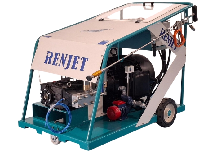 High Pressure Industrial Cleaning System 50 HP (60 HZ) (Model: JCET - 15 / 1000) (Titan Series)